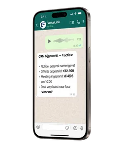 VoiceLink WhatsApp-mockup